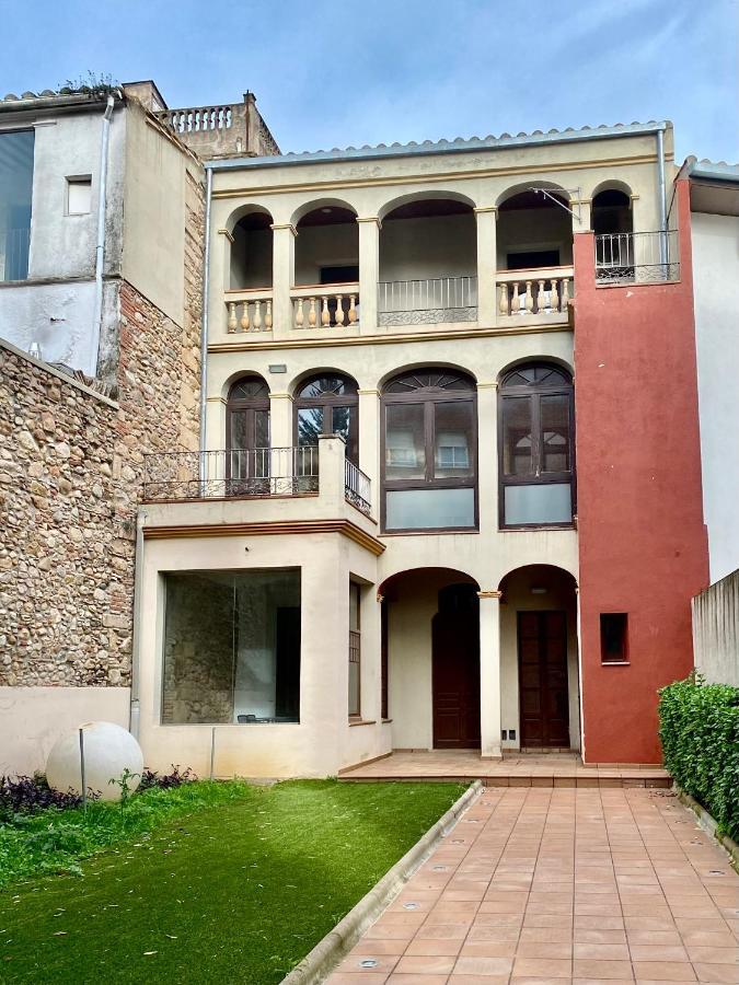 Ca N'Arago, Edificio Modernista Del Arquitecto Rafael Maso Apartamento Santa Coloma De Farners Exterior foto
