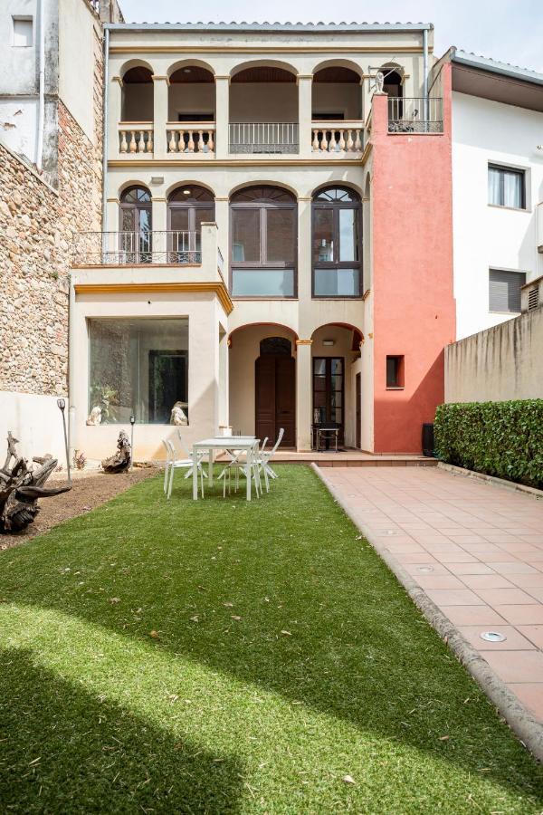 Ca N'Arago, Edificio Modernista Del Arquitecto Rafael Maso Apartamento Santa Coloma De Farners Exterior foto